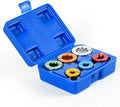 6 Size Durable Aluminum Fuel Line Disconnect Tools Work on Air Conditioning Lines and Quick Connect Fuel Lines
