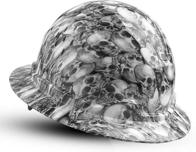Hard Hat Full Brim Hardhats Safety Helmet Hydro Dipping HDPE ANSI Type Ⅰ Class C Certified ANSI Z89.1 Construction Work Industrial Vented