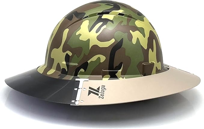 Professional Hard Hat Sun Shade Visor - Reusable and Replaceable Visor with Sun & Heat Protection, Hard Hat Attachment
