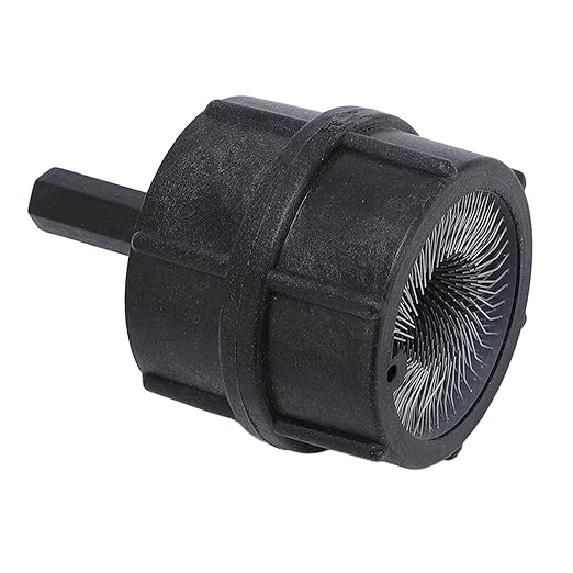 Battery Terminal Brush, Easy to Use Long Life Brush for Mechanics Enthusiastic Real Owners (Black)