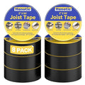 Joist Tape for Decking 2" x 50', 8 Rolls Weatherproof Butyl Sealant Tape - Waterproof and Anti-Corrosion for Extend Deck Life for Wood Joists Beams Roof Rv