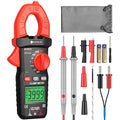 Neoteck Clamp Meter 4000 Counts Amp Meter for TRMS AC Current AC/DC Voltage 600A Auto Range Digital Multimeter with Capacitance Continuity Resistance NCV Diode Test for Car Electric Cabinet