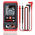Generic HT123 Digital Multimeter - Automatic Digital Multimeter - Smart Measurement - Electrical Tester Voltmeter Multimeter - Auto-Ranging Voltmeter Non-Contact Voltage Tester, Red