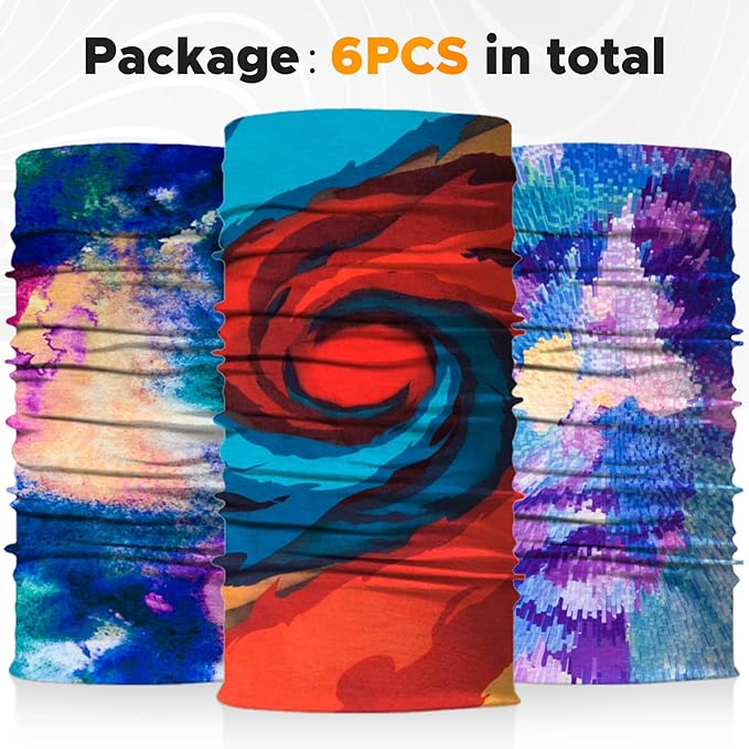 JOEYOUNG Headwear, Bandana, Neck Gaiter Head Wrap Headband Balaclava Magic Scarf