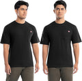 Wrangler Men's Short Sleeve Pocket T-Shirt, 2-Pack