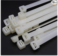 36 inch zip ties heavy duty outdoor use 15 pieces long cable ties white large plastic tie wraps 200 lbs Tensile Strength