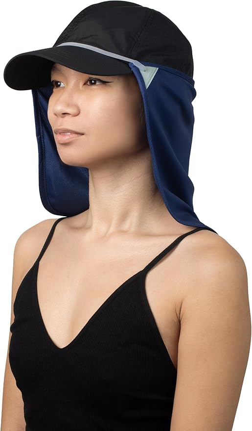 CoolNES - UV Sun Protection Neck Drape Adjustable Multifunctional 2 in 1 Face Covering for Outdoor Fishing - Unisex