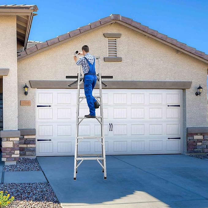 Ladder Stabilizer for Roof,Ladder Standoff,Extension Ladder Stabilizer Wall Standoff,Solid and Reliable Easy to Use,380 Lbs Weight Rating,Black