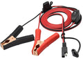 Crocodile Clip Cable 16 AWG Wire Harness SAE to Battery Alligator Crocodile Clip12V DC Extension Cord with Switch and Fuse Box Quick Connect/Disconnect Snap Action Cable(2.4m/7.8ft -Fuse Box)