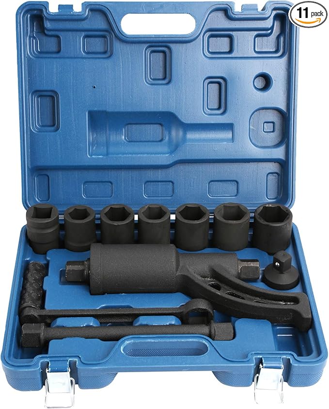 WINTOOLS Torque Multiplier Labor Saving Lug Nut Wrench W/ 8 Cr-v Socket