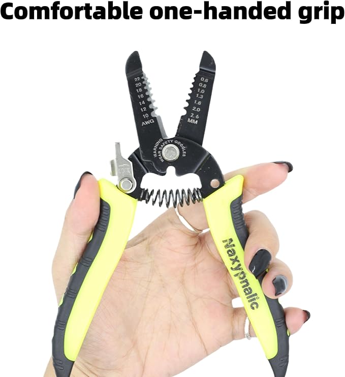 Wire Stripper Tool 10-22 AWG, Micro Wire Strippers, Insulated Wire Pliers, Multifunctional Wire Stripping Tool, Wire Stripers