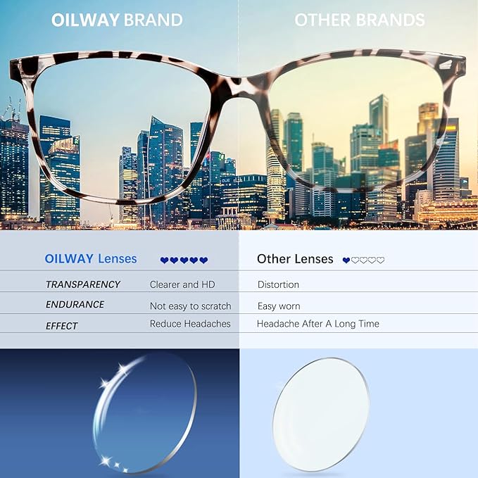 Blue-Light Blocking Glasses Computer Reading/Gaming/TV/Phones Glasses Fashion Anti Eyestrain Glasses for Women Men（B4 Gray + Douhua）