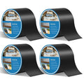 Deck Joist Tape 4"×50,4 Pack Weather-Resistant Butyl Joists Tape Waterproof Flashing Tape, Self-Adhesive Joist Tape Decking for Wood Decks Joist Beams Roof