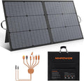 Solar Charger 110W Portable Solar Panel, IP67 Waterproof Foldable Solar Panel kit with 20V Output, 23.5% Efficiency Module for Outdoor Camping, Portable Power Station, Laptops, Motorhome, RV