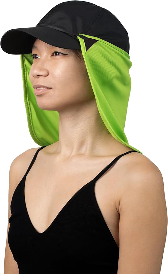 CoolNES - UV Sun Protection Neck Drape Adjustable Multifunctional 2 in 1 Face Covering for Outdoor Fishing - Unisex