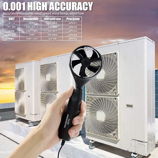 Replacement Wind Sensor Wand for BTMETER BT-856A BT-846A Pro HVAC Anemometer - (Sensor Vane ONLY, Anemometer NOT Included)