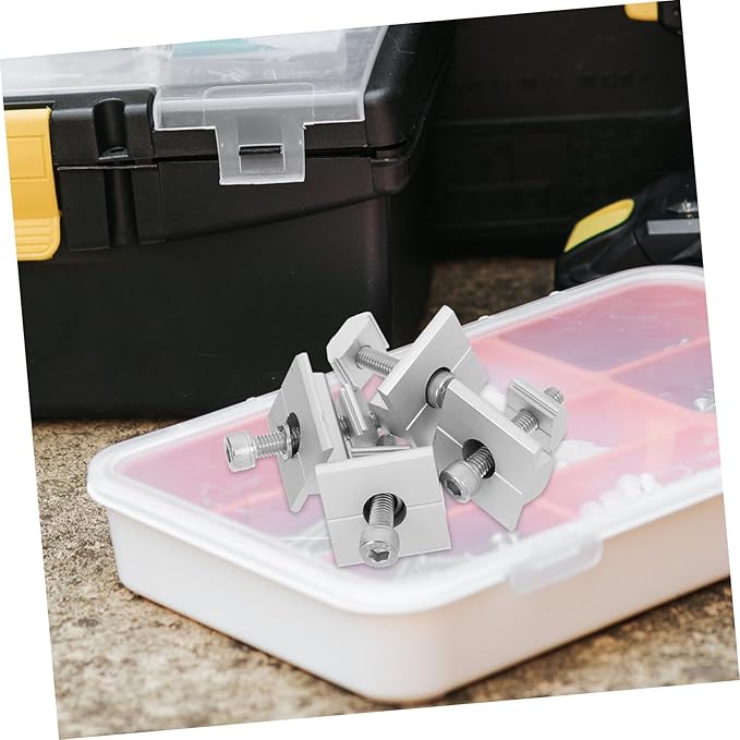 4pcs Solar Panel Mounting Brackets for Roof Flat Roof Installation High Load Capacity Easy Installation Tool for Solar Clamp System