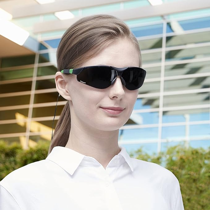 ProtectX Classic Safety Glasses, Anti-Fog Scratch Resistant Lenses, Protective Eyewear for Work, Indoor/Outdoor, ANSI Z87.1