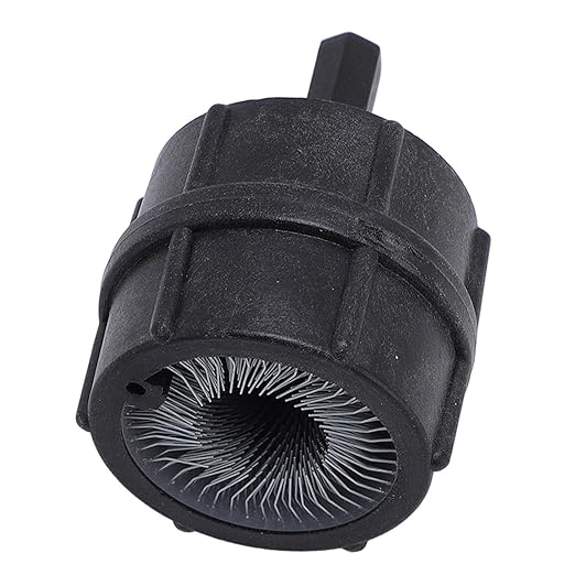 Battery Terminal Brush, Easy to Use Long Life Brush for Mechanics Enthusiastic Real Owners (Black)