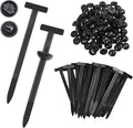 300 PCS Plastic Universal Cable Tie Buckle Heavy Duty Self-Locking Zip Ties Holder New Multifunctional Cable Tie Buckle for Car Daily Repair for Car Fender Trunk Repair