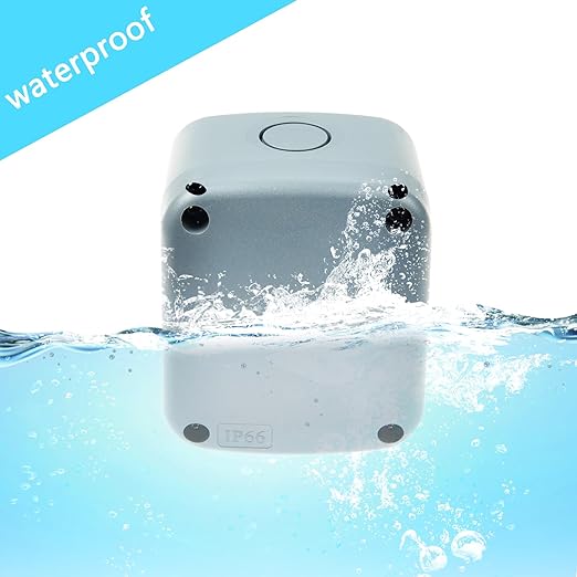 Nineleaf Junction Box, Electrical Box IP66 Water Resistant Dustproof ABS Plastic Project Enclosure for Electronics Grey,3.3X 2.8 x 2.3 inch,4PCS
