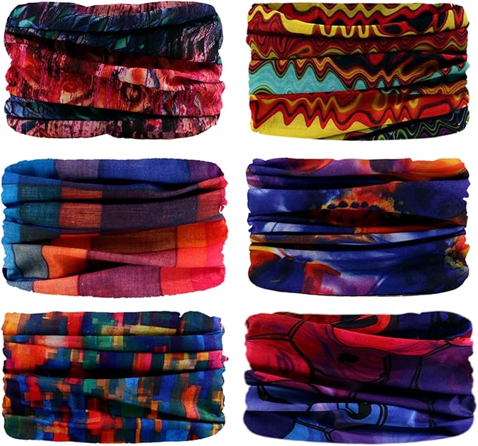 JOEYOUNG Headwear, Bandana, Neck Gaiter Head Wrap Headband Balaclava Magic Scarf