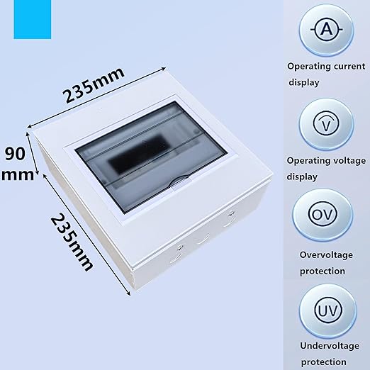 Automatic Generator Transfer Switch 63A 110V Dual Power Supply with LED Display L1 Preferred 50/60Hz CE Certified ATS Automatic Transfer Switch ensures Stable Transmission and is Easy to use