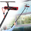 Water Fed Pole Kit Adjustable Solar Panel Cleaning Kit Cleaner Tool for Window Glass Roof Outdoor Glass Brush Window Washing Equipment (20FT)