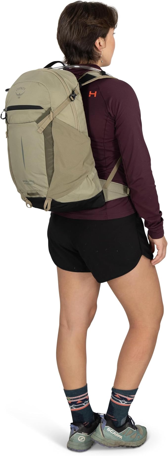 Osprey Sportlite Lightweight Hiking Backpack with Hydraulics Reservoir for Men & Women - Everyday Hydration Travel Bag