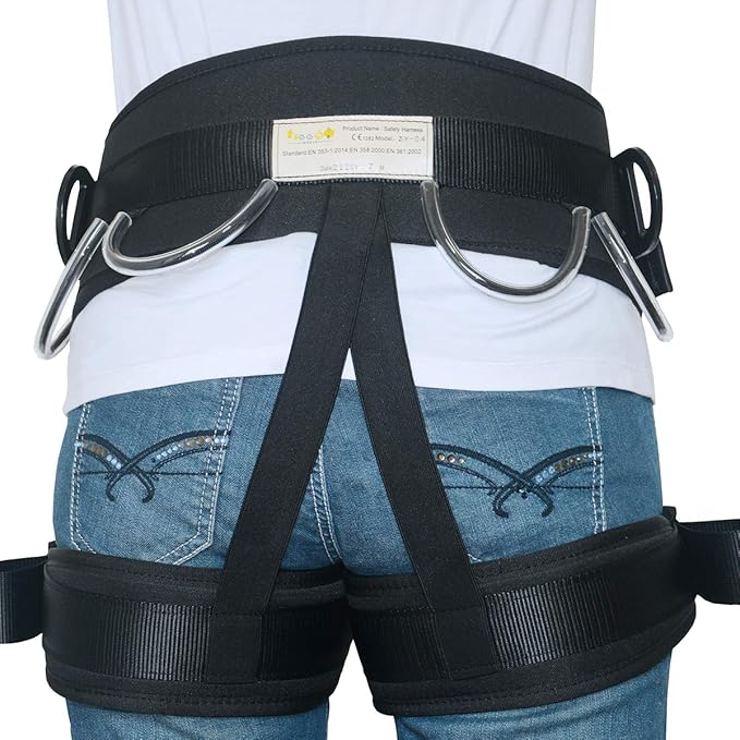 Climbing, Safety Safe Seat Belt for Outdoor Tree Climbing, Outward Band Expanding Training Large Size,Climbing Gear