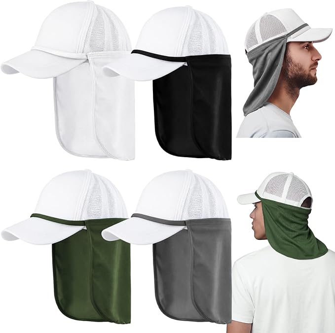 Tatuo Neck Drape UV Sun Protection Gaiter Adjustable Unisex Multifunctional 2 in 1 Face Covering for Outdoor Sports Fishing