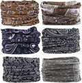 Neck Gaiter Face Cover Bandana Mask Scarf, Breathable Sun& Dust-proof for Cycling Running Fishing Hiking