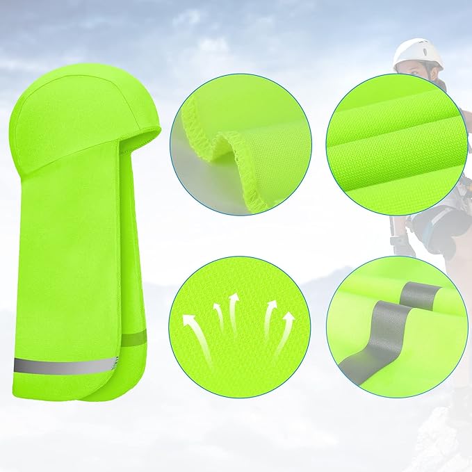 Sintege 4 Pieces Sun Shade Hat Neck Sun Shade Hat Cooling Skull Cap