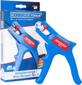 WEICON TOOLS Wire Stripper No. 5, automatic wire stripper 0.2-6 mm², wire stripper with side cutter up to 2 mm