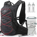 IX INOXTO Hydration Pack Backpack, Lightweight Water Backpack with 2L Hydration Bladder Daypack for Men Women,Running Hydration Vest for Trail Running Hiking Cycling Race Climbing