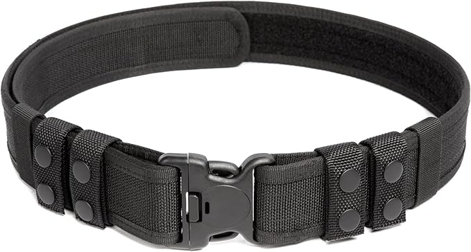 LUITON Tactical Duty Belt for Men - 2" Rigger Molle Military Style Combat Battle Belt for Police and Security