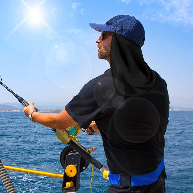 Sintege 6 Pieces Hard Hat Sun Shade Cooling Skull Cap Sun Neck Protector Quick Dry Neck Shade for Women Men