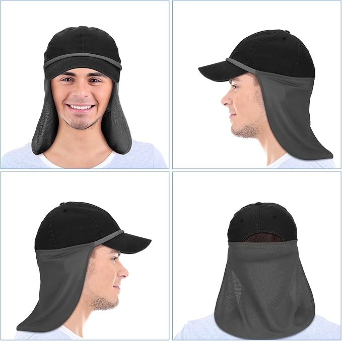 Tatuo Neck Drape UV Sun Protection Gaiter Adjustable Unisex Multifunctional 2 in 1 Face Covering for Outdoor Sports Fishing