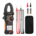 Digital Clamp Meter Multimeter 6000 Counts TRMS, Auto-ranging Amp Meter Built-in HD Screen, Measures AC/DC Current Voltage NCV,Continuity Capacitance Diode Resistance Multi Tester