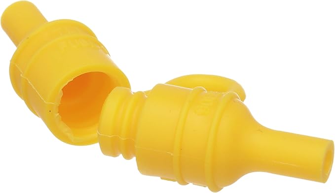 Seachoice in-Line Fuse Holder, Waterproof, 20 Amp Fuse,Yellow/Silver