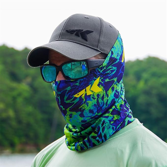 KastKing Sol Armis Neck Gaiter - UPF 50 Face Mask - UV Sun Protection Mask for Men & Women, Fishing, Hiking