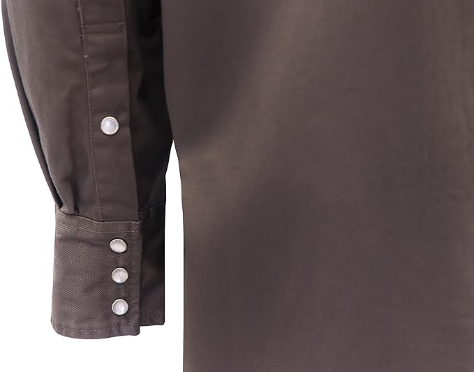 TICOMELA FR Shirts for Men Flame Resistant/Fire Retardant Shirt NFPA2112 7.5oz Men's Welding Shirt