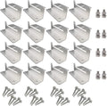 Solar Z Brackets for RV, Boat, etc 4 Sets of 4