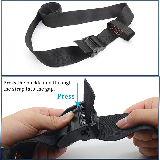 Boaton Tree Strap for Hunting, Quick and Quiet Set Up, Tree Stand Safety Strap, Tree Strap for Safety Harness, Tree Stand Accessories