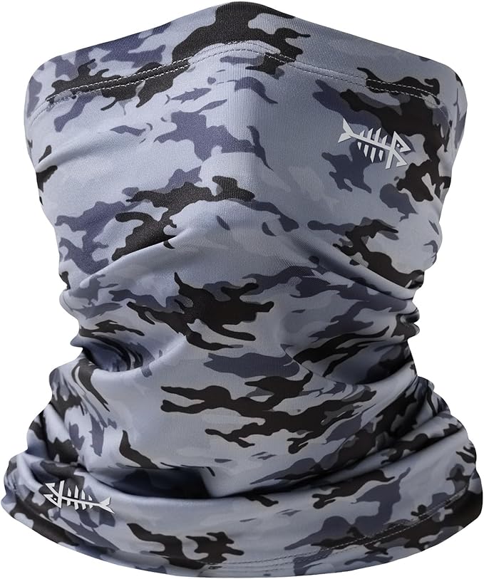 BASSDASH 4 Pack UPF 50+ UV Protection Neck Gaiter Sun Protector for Fishing Hunting Kayaking Hiking Cycling Outdoor