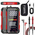 USB Rechargeable Digital Multimeter, 2026 Upgraded Fs899l Multimeter, Automatic Digital Display Multimeter Tester for Home and Industrial Electrical Issues, Multimeter Tester (FS899L)