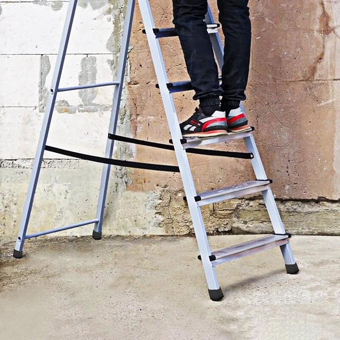 NOLITOY 4 Pcs Folding Ladder Feet Covers, Extenstion Ladder Non-Skid Protectors Rubber Pads, Chair Leg Cover Step Lader Replacements for Safety Stability