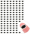 JarThenaAMCS 2400Pcs Mini Graduation Cap Sticker Grad Hat Paper Decal Black Gold Self-Adhesive Sticker for Planner Reward Envelope Scrapbook DIY Supplies, 0.5 in