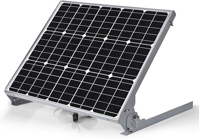 SUNER POWE Adjustable Solar Panel Mount Racks - Folding Mounting Tilt Brackets for Wall, Roof, RV and Off Grid Solar System