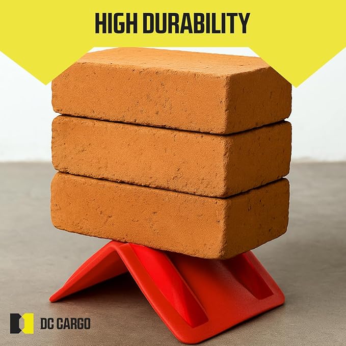 DC Cargo - Heavy-Duty Edge Protectors, 8"x8"x12" (pack of 8) Strap Protectors for Flatbed Equipment, Unparalleled Cargo Management Solutions for Truckers, Contractors, and Outdoor Enthusiasts